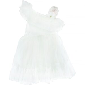 Miss Pretty παρανυφικό και βαπτιστικό φόρεμα «Ecru Debutant»
